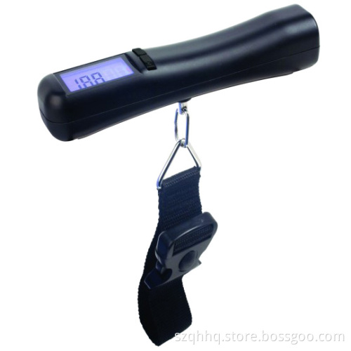 Qh Scale Digital Luggage Scale Black with Blue Backlight (OCS-16)
